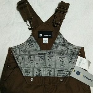 Baby Gap overalls peanut addition